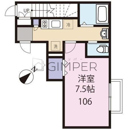 エスパーダ阿佐ヶ谷の物件間取画像